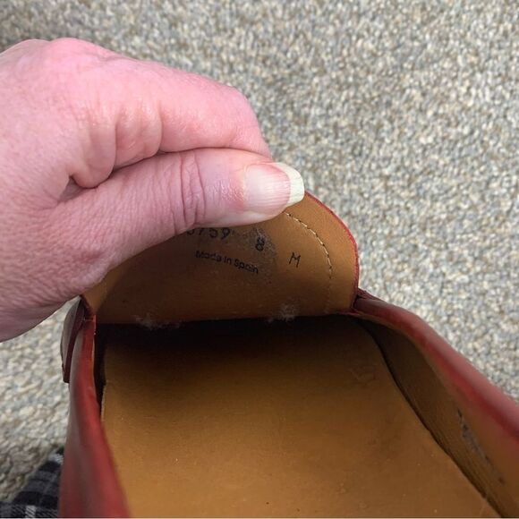 Mens Magnanni Dylan Leather Driving Shoe Slip On Nordstrom size 8 - Picture 12 of 14